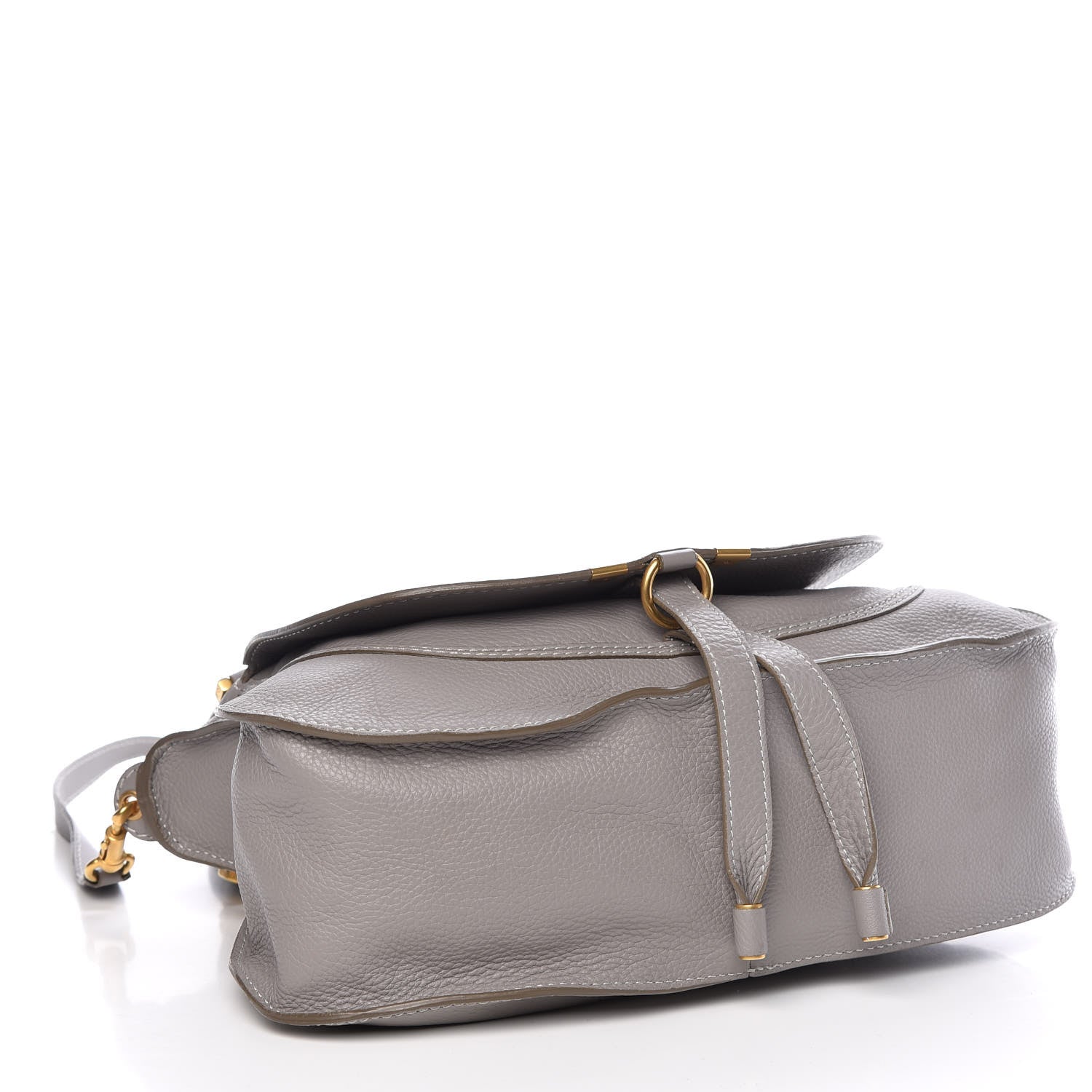 Chloe Calfskin Medium Marcie Satchel Cashmere Grey 4 of 13