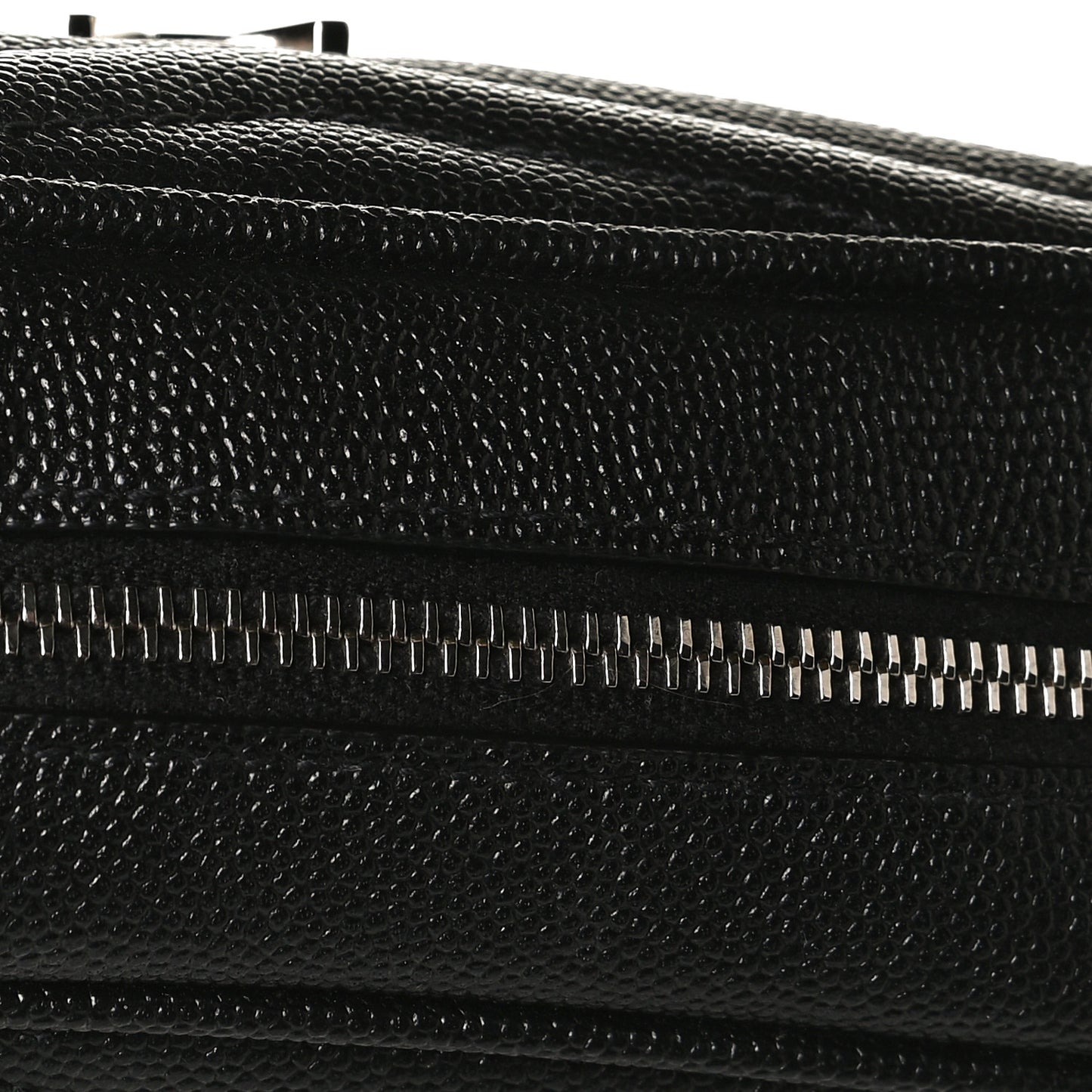 Grain De Poudre Matelasse Monogram Mini Lou Camera Bag Black