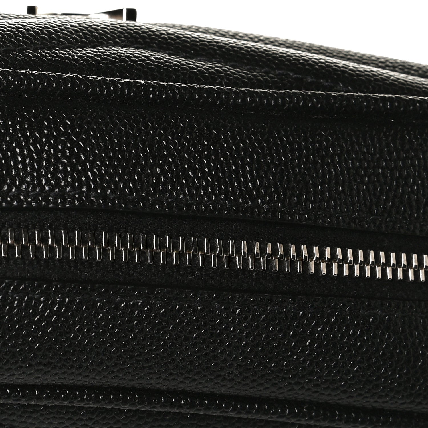 Saint Laurent Grain De Poudre Matelasse Monogram Mini Lou Camera Bag Black 8 of 12
