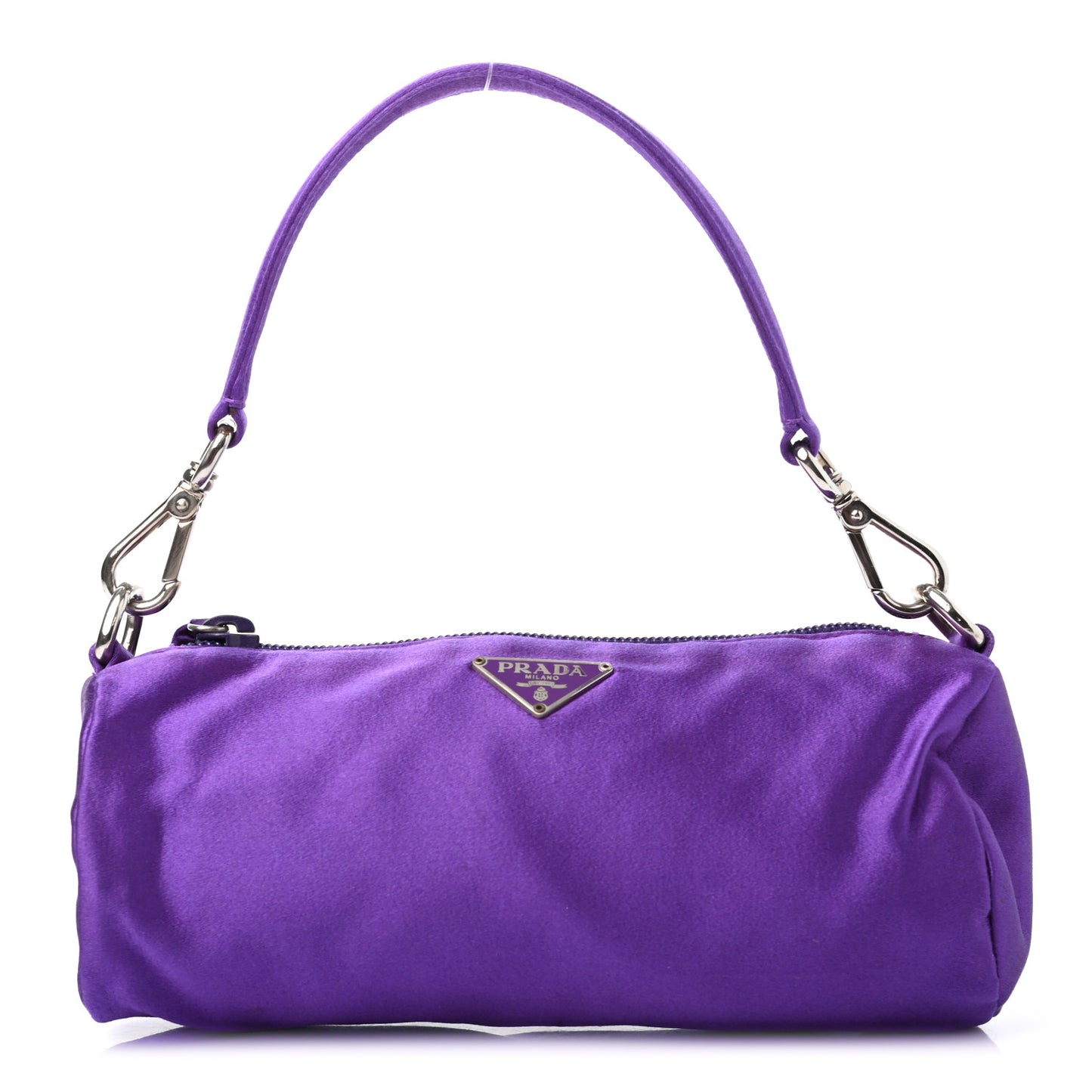 Satin Raso Pochette Purple