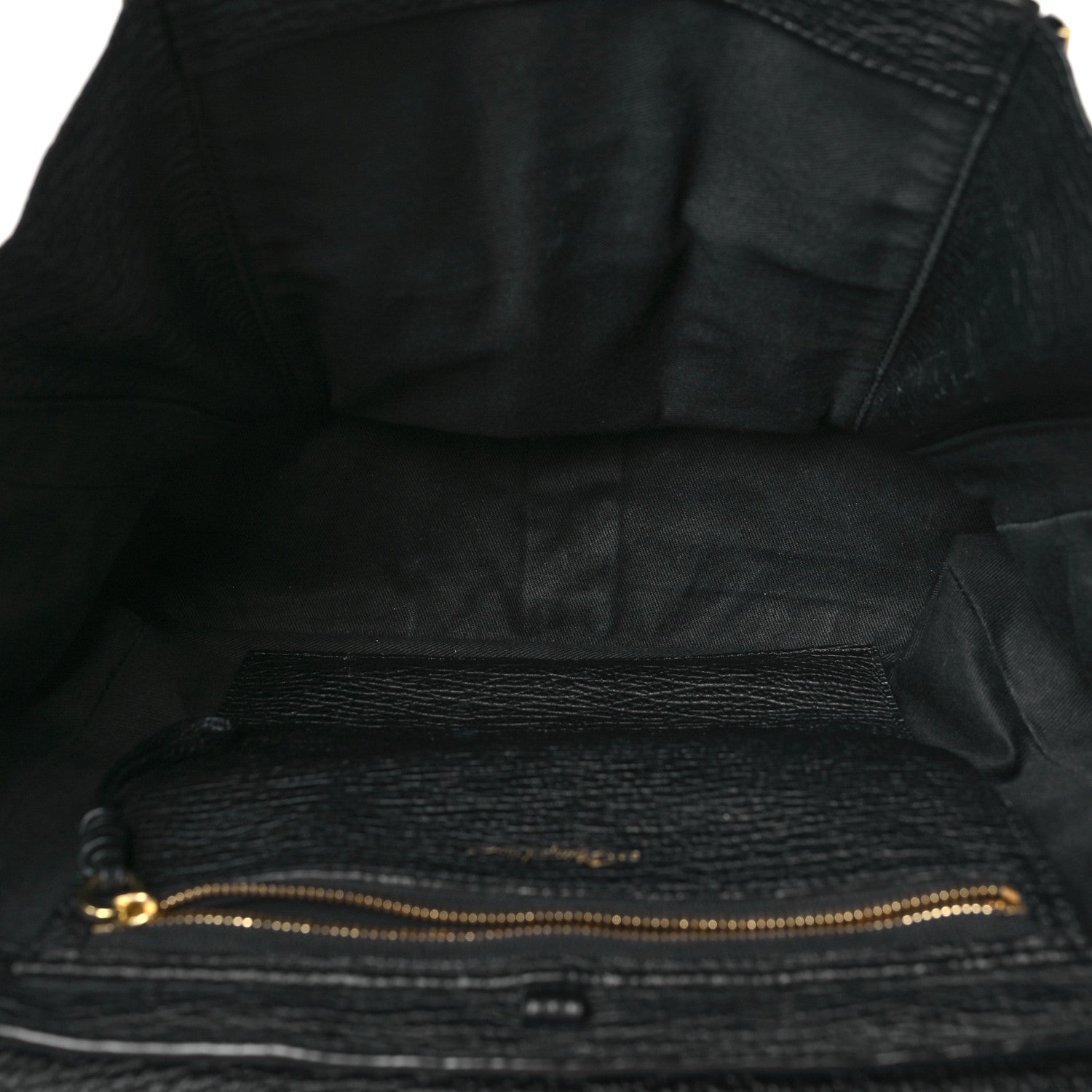 3.1 Phillip Lim Textured Calfskin Medium Pashli Satchel Black 5 of 11