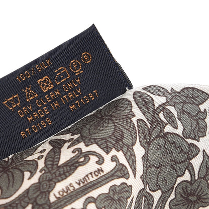 Louis Vuitton Silk Jeu De Louis BB Bandeau Kaki 4 of 6