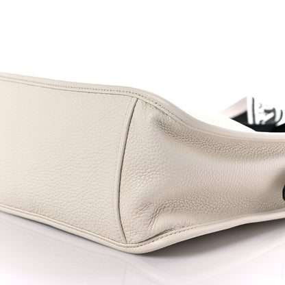 Prada Vitello Daino Soft Hobo Messenger Bag White 8 of 10