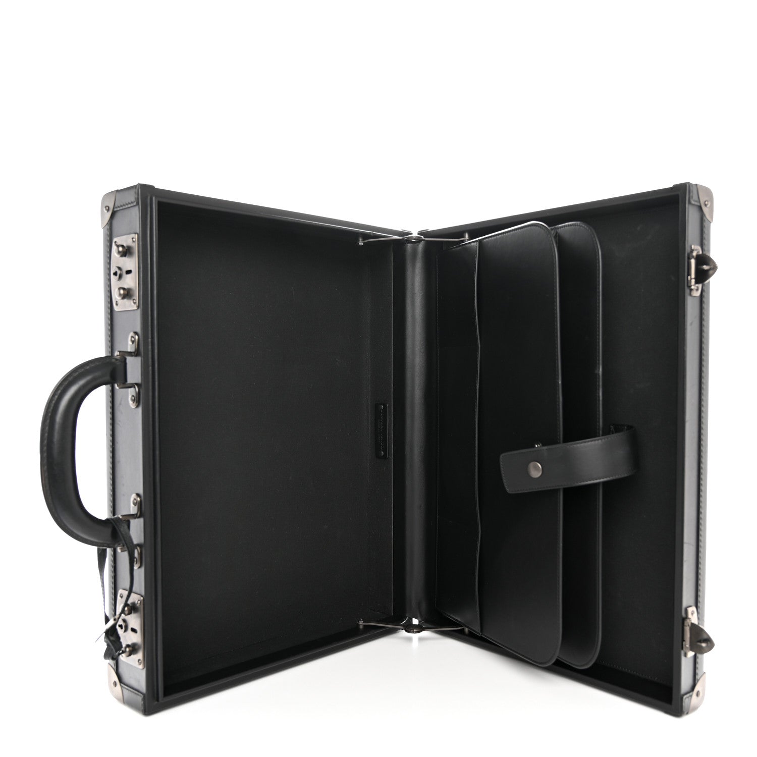 Bottega Veneta Nappa Intrecciato Attache Briefcase Black 4 of 14