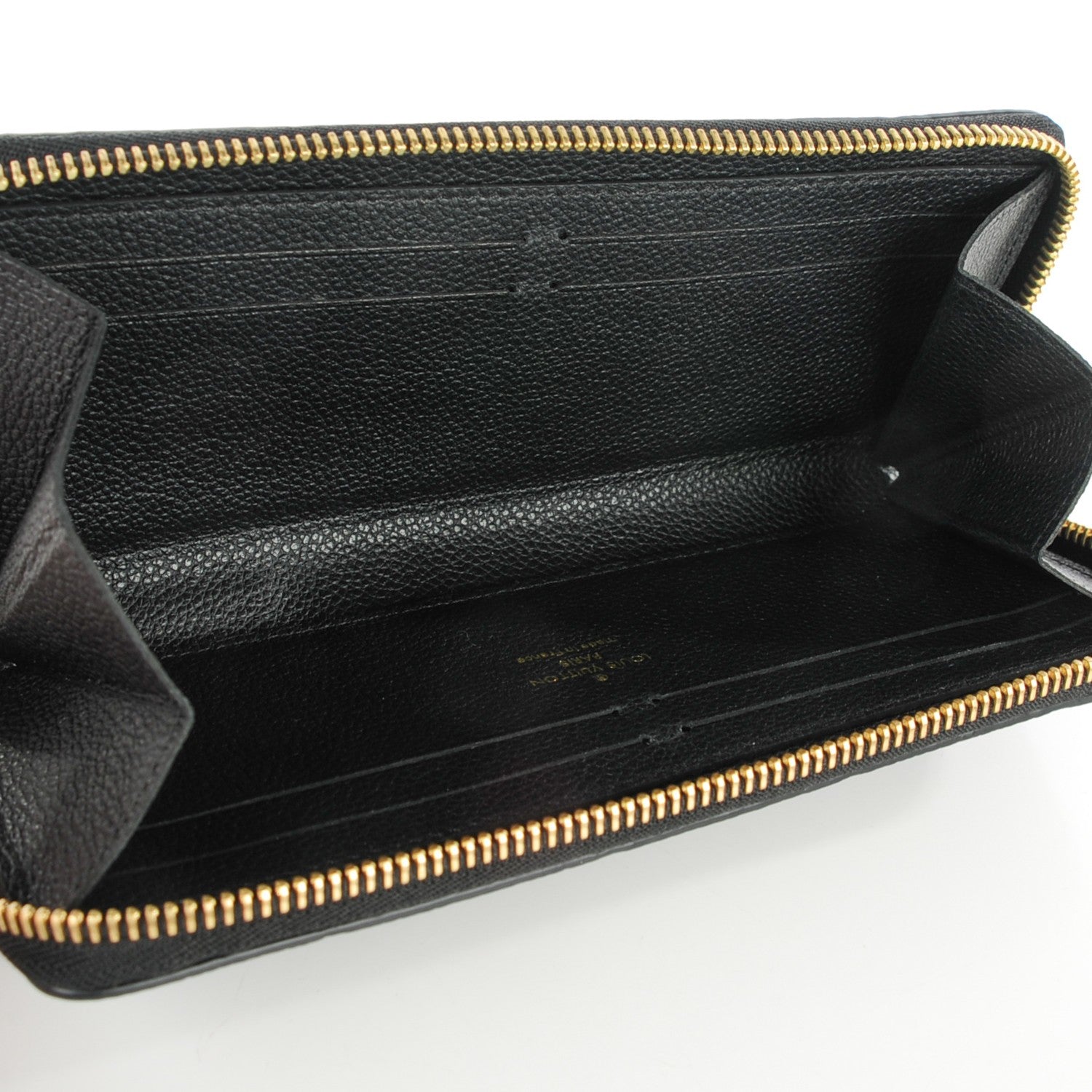 Louis Vuitton Empreinte Clemence Wallet Black 6 of 8
