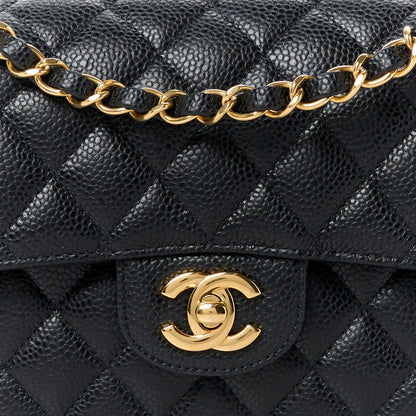 Chanel Caviar Quilted Small Double Flap Black 9 of 12