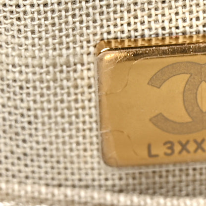 Chanel Mixed Fibers Small Deauville Tote Navy Blue 8 of 12