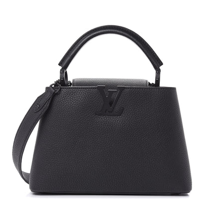 Louis Vuitton Taurillon Capucines BB Matte Black 1 of 8