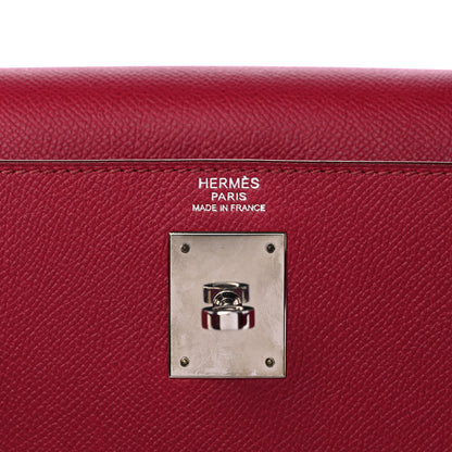 Hermes Epsom Kelly Sellier 32 Rubis 6 of 15
