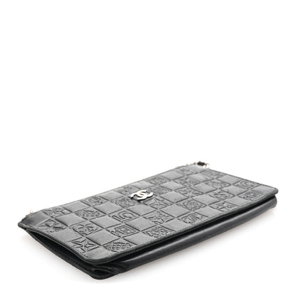 Chanel Lambskin Precious Symbols Pochette Black 4 of 8