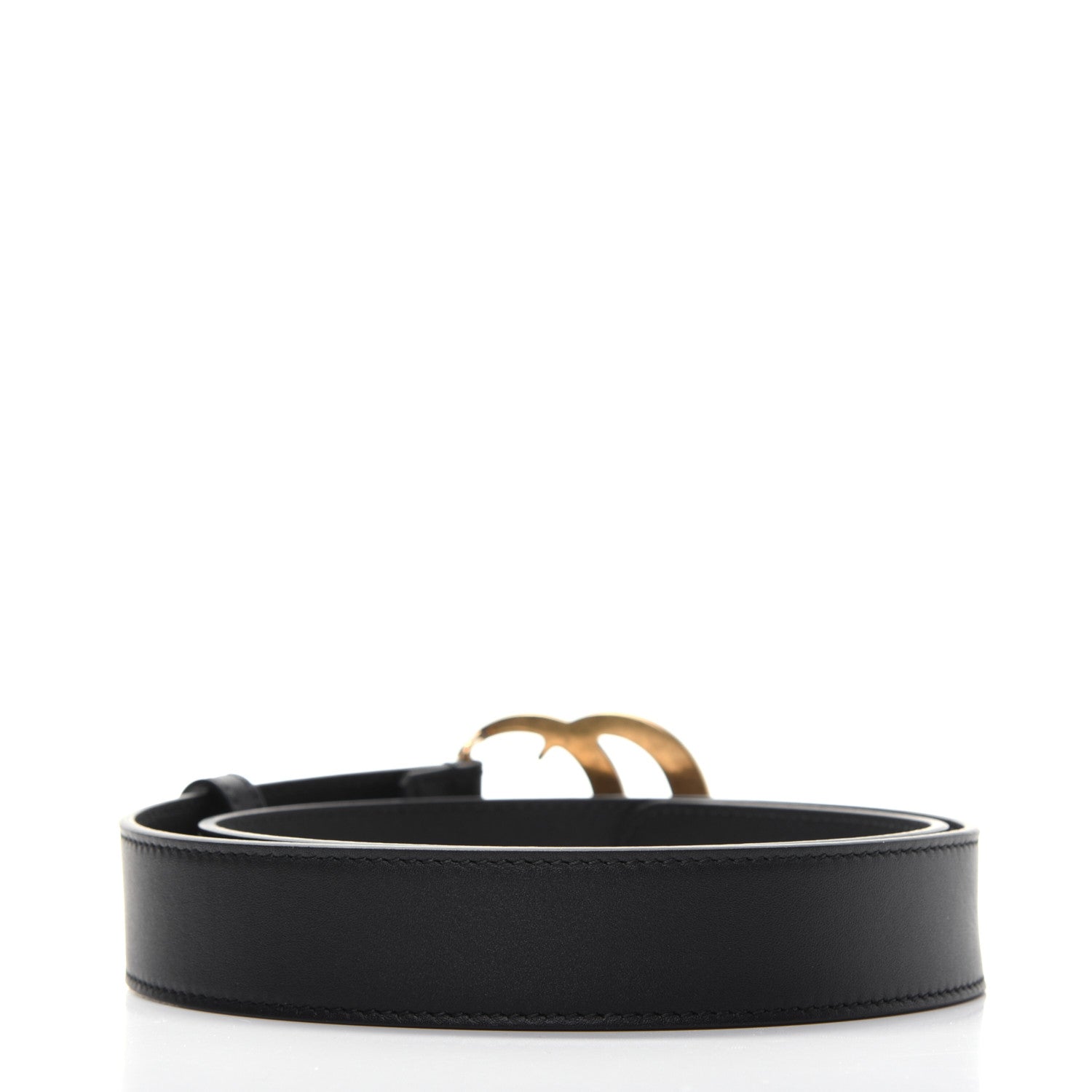 Gucci Calfskin Double G 30mm Belt 75 30 Black 2 of 8