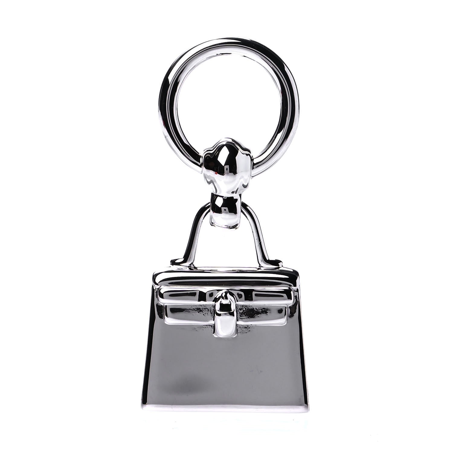 Hermes Palladium Mini Kelly Twilly Ring 1 of 3