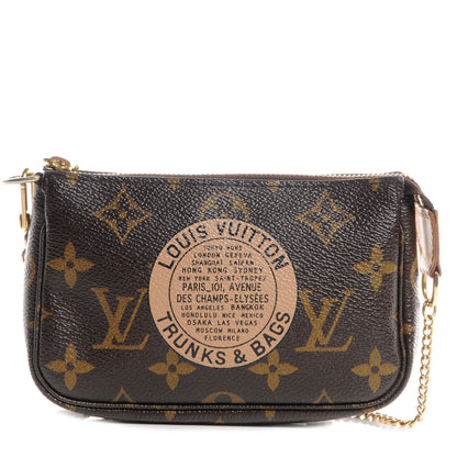 Louis Vuitton Monogram Complice Trunks and Bags Mini Pochette Accessories Beige 1 of 7
