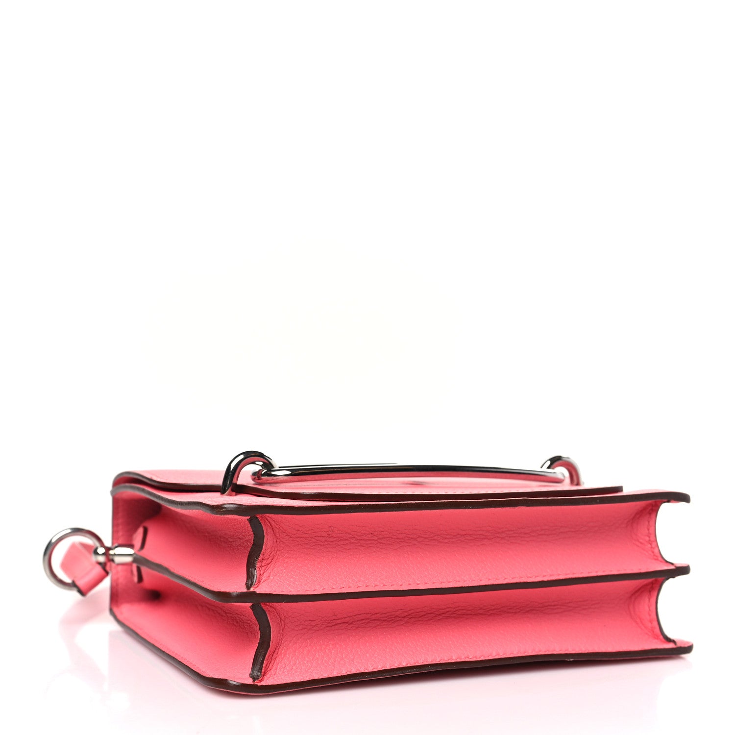 Hermes Evercolor Mini Sac Roulis Rose Azalee 4 of 9