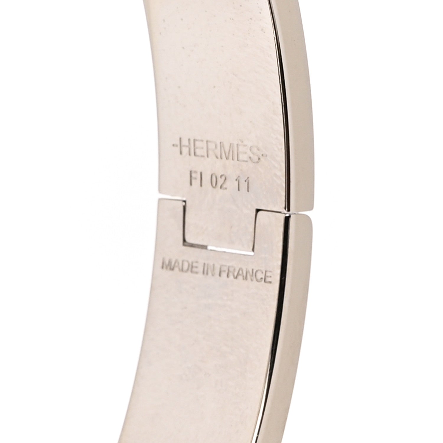 Hermes Enamel Narrow Clic Clac H Bracelet PM Red 4 of 5