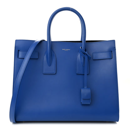 Saint Laurent Calfskin Small Sac De Jour Outremer 1 of 9