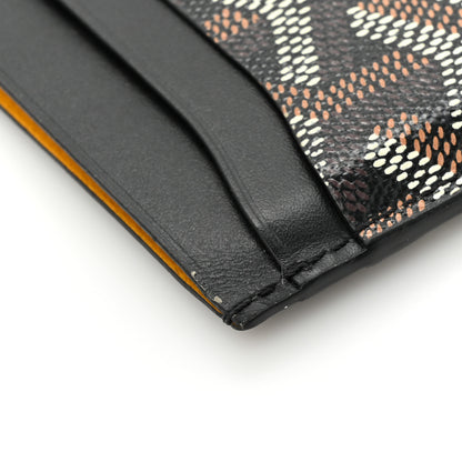 Goyard Goyardine Saint Sulpice Card Holder Black 9 of 9