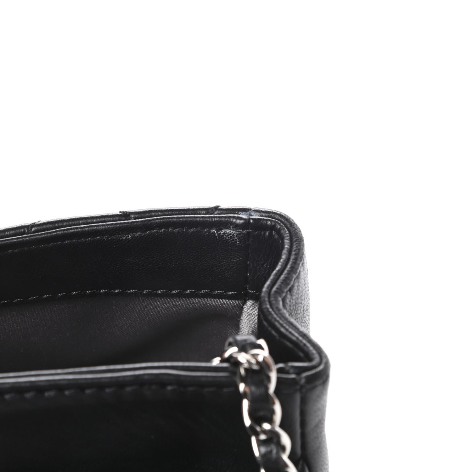 Chanel Lambskin Quilted Medium Coco Rain Flap Black 15 of 15