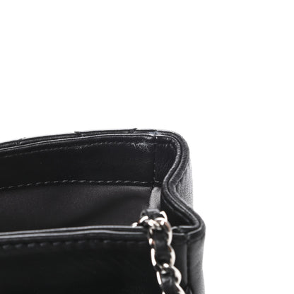 Chanel Lambskin Quilted Medium Coco Rain Flap Black 15 of 15