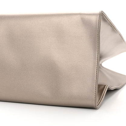 Telfar Metallic Vegan Leather Large Shopping Bag Bronze 10 of 11