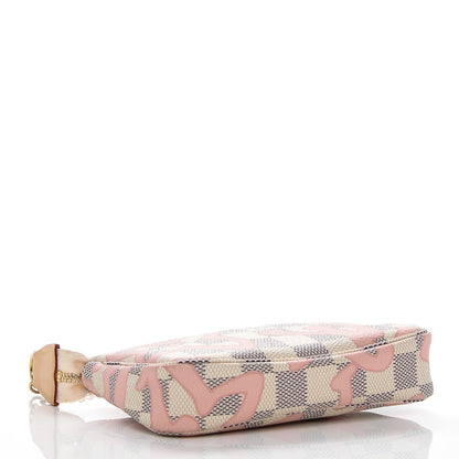 Louis Vuitton Damier Azur Tahitienne Mini Pochette Accessories 4 of 7