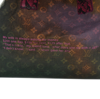 Louis Vuitton Richard Prince Monogram Karung Duderanch Jokes Tote 8 of 8