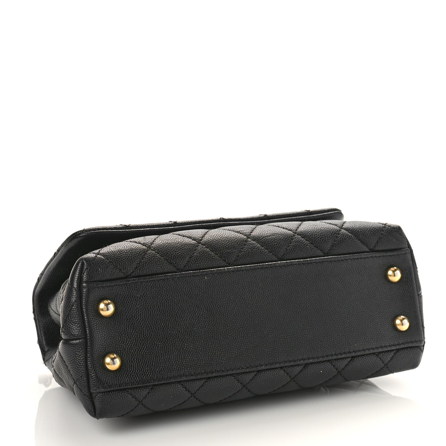 Chanel Caviar Quilted Mini Coco Handle Flap Black 4 of 9