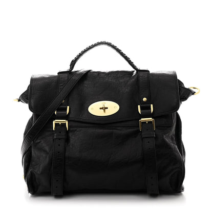 Mulberry Soft Buffalo Oversized Alexa Black 1 of 10