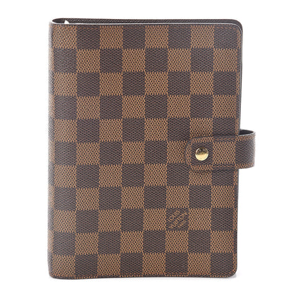 Louis Vuitton Damier Ebene Medium Ring Agenda Cover 1 of 6