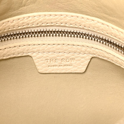 The Row Matte Grained Calfskin Allie Bag Milk 6 of 9