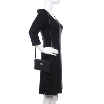 Hermes Epsom Kelly Wallet To Go Black 2 of 10
