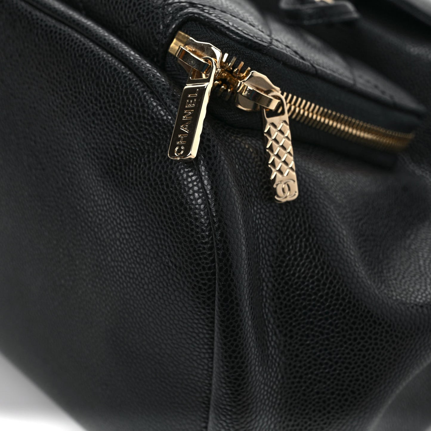 Caviar Quilted Business Affinity Backpack Black