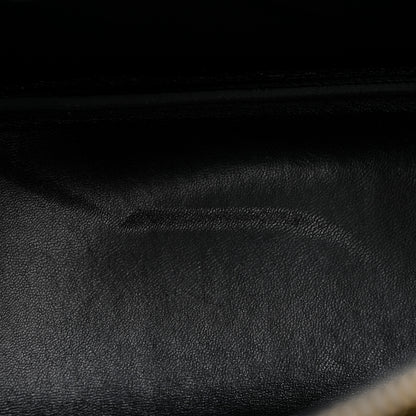 Prada Saffiano Cuir Medium Matinee Tote White Black 10 of 11