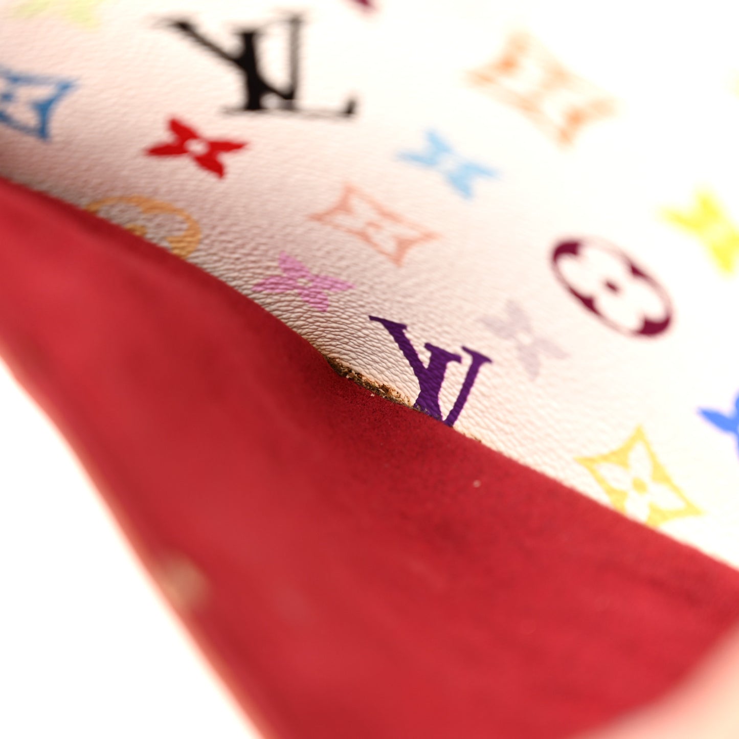 Monogram Multicolor Trouville White