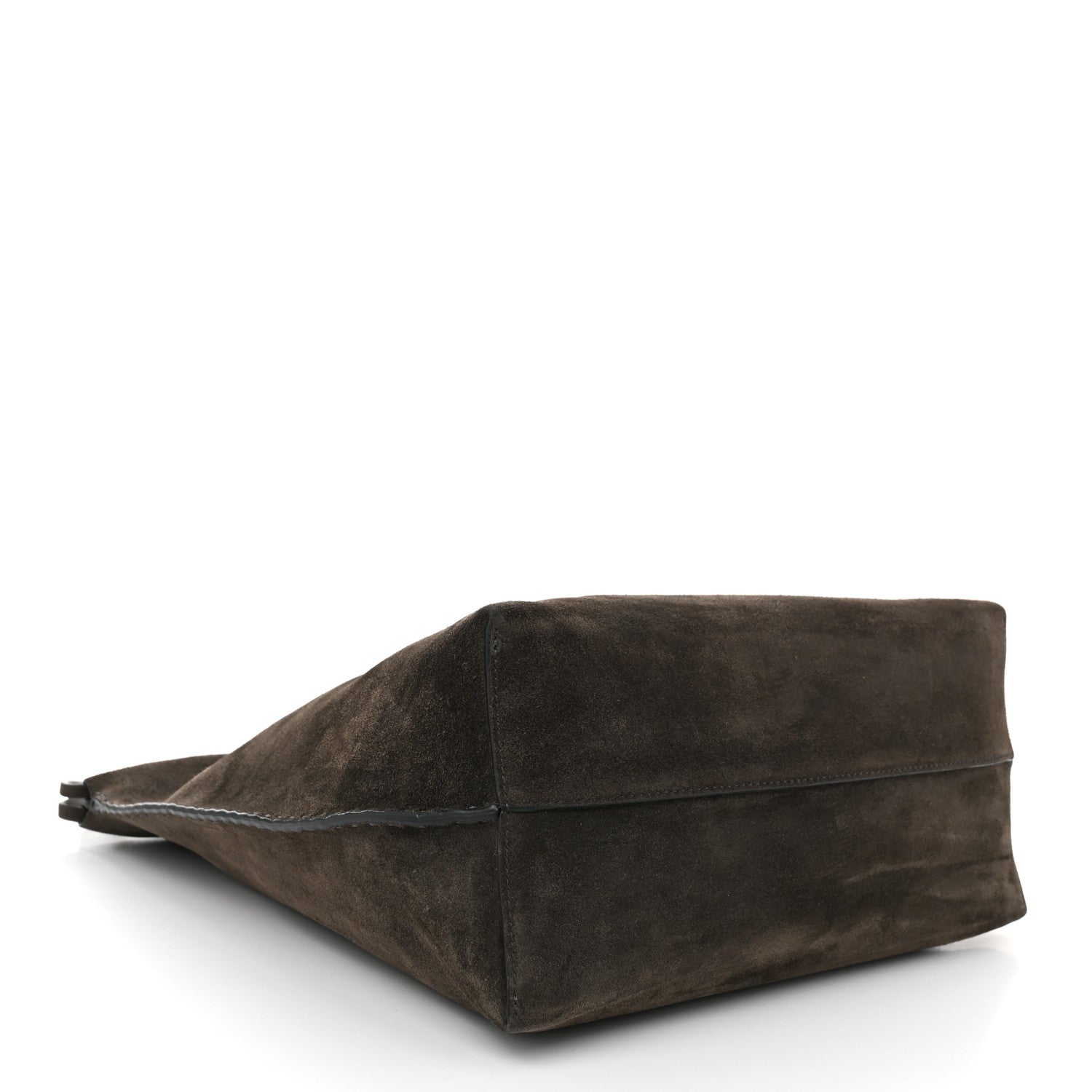 The Row Suede Wander Bag Brown 4 of 9