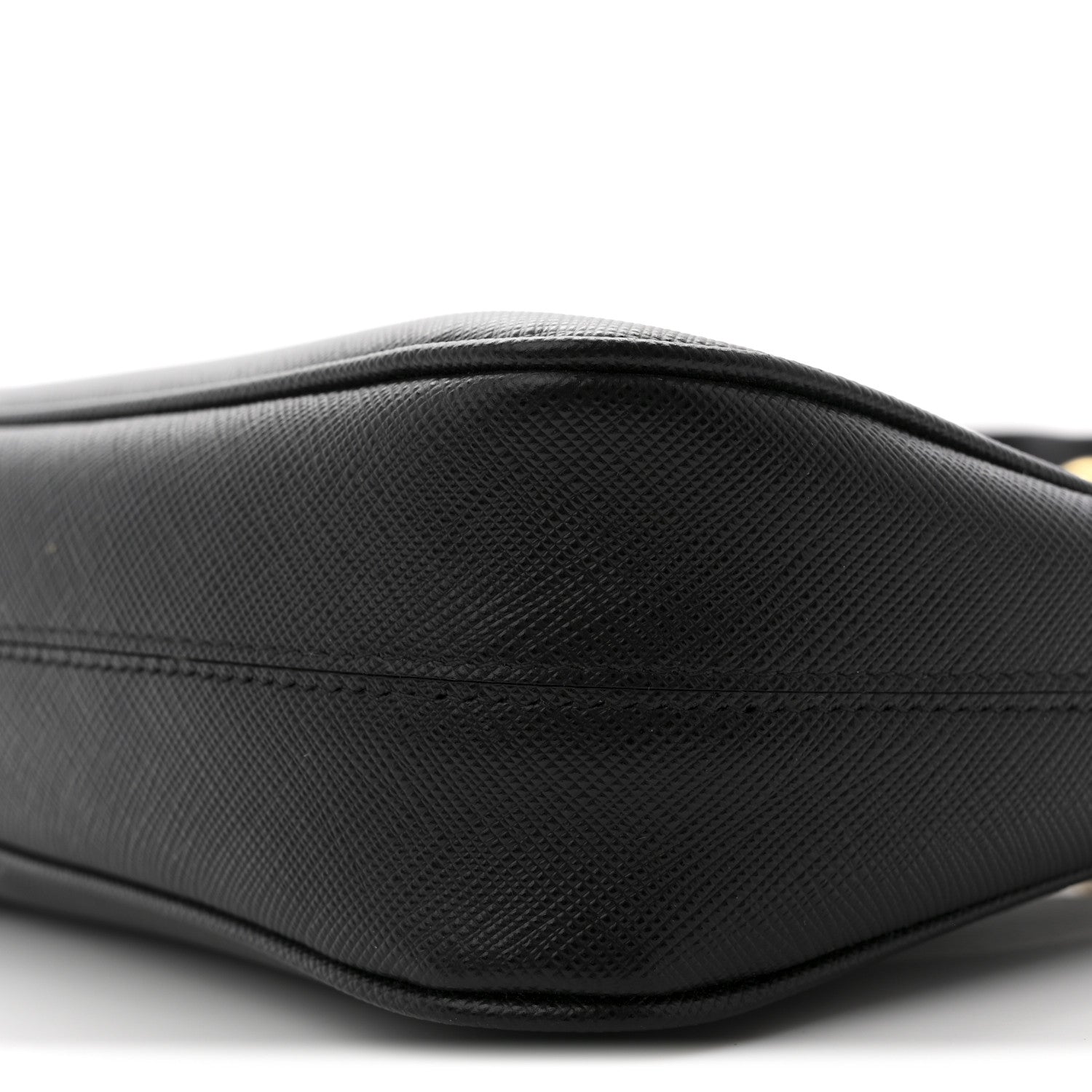 Prada Saffiano Lux Re-Edition 2005 Shoulder Bag Black 10 of 10