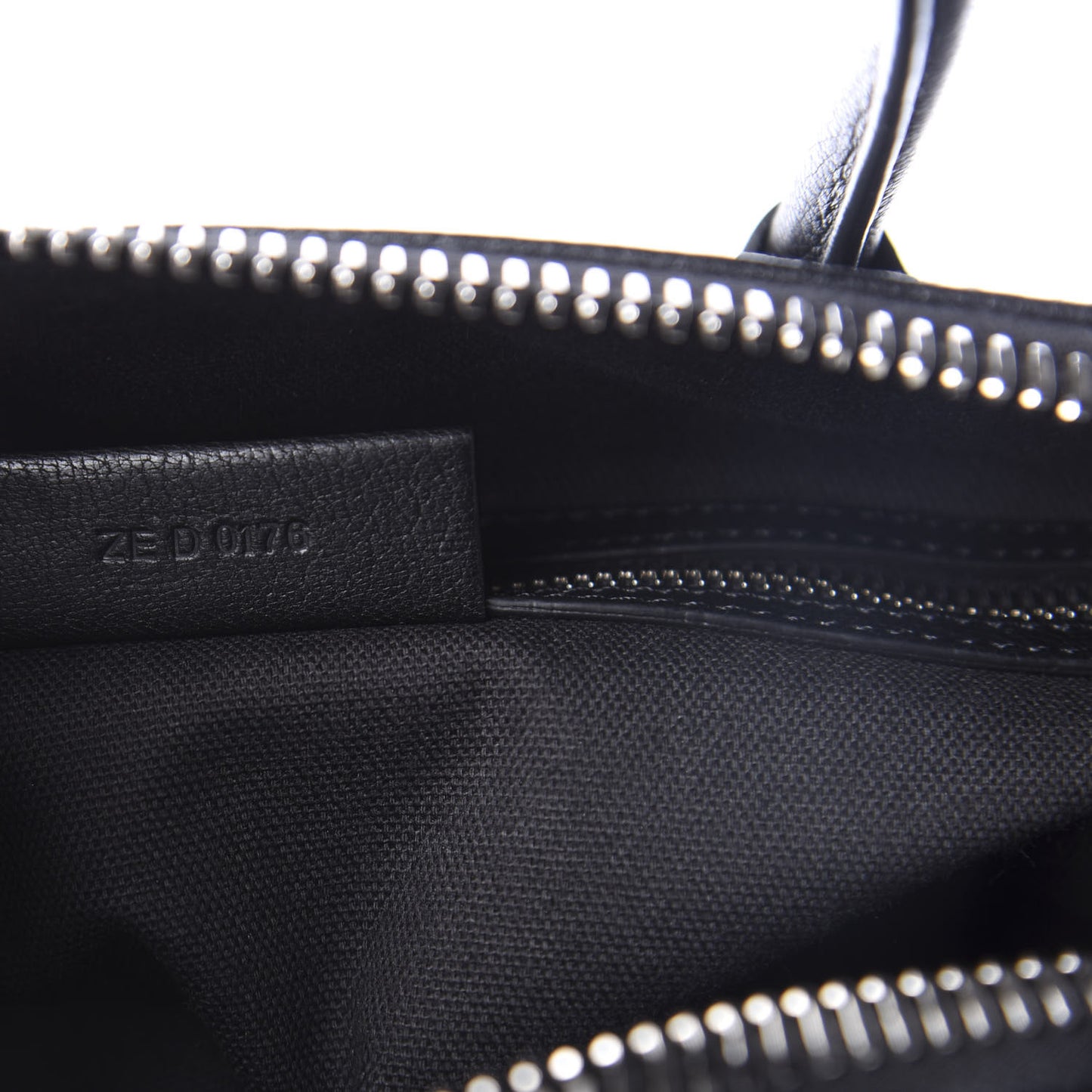 Sugar Goatskin Small Antigona Black