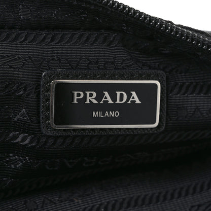 Prada Tessuto Nylon Saffiano Belt Bag Black 6 of 13