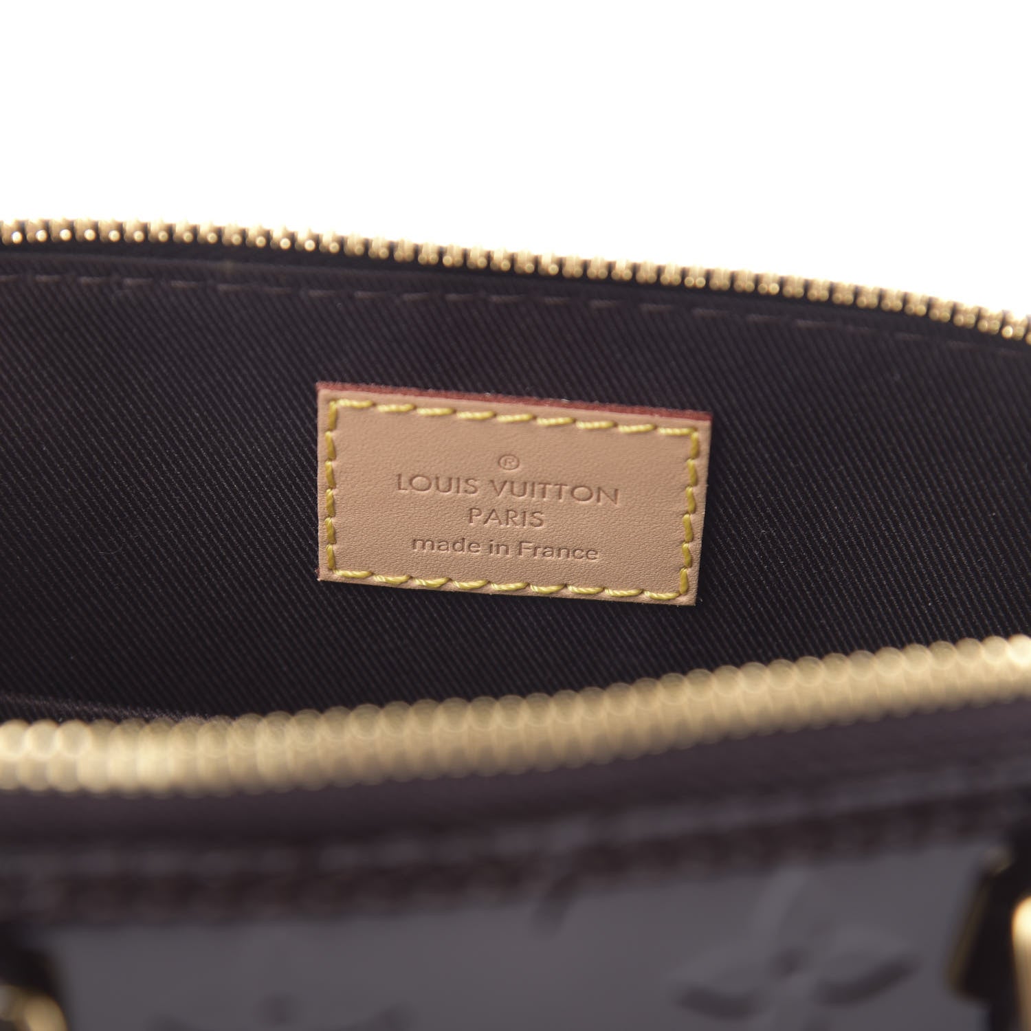 Louis Vuitton Vernis Alma BB Amarante 5 of 9