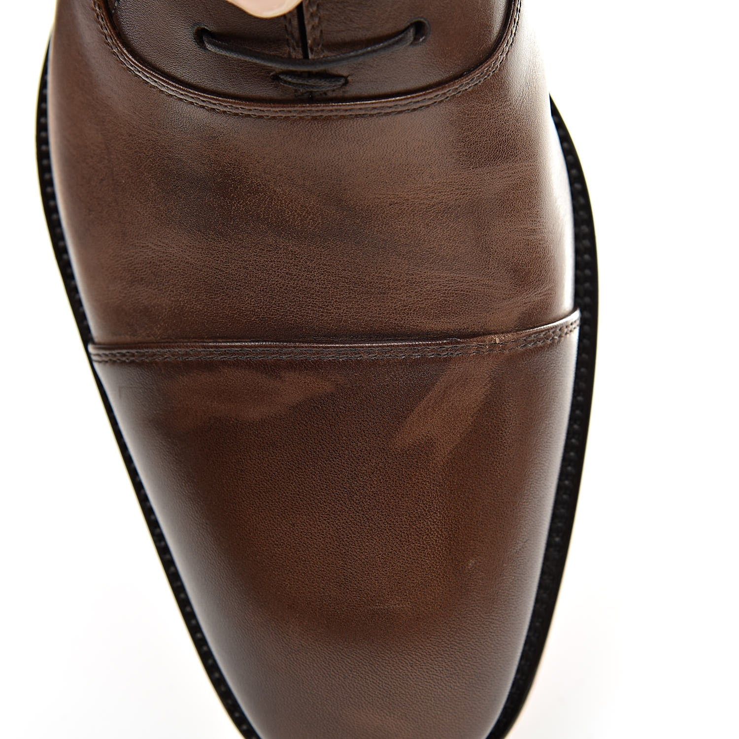 Christian Louboutin Calfskin Patime Mens Hubertus Flat 41.5 Havane 9 of 15