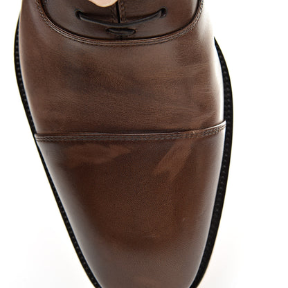 Christian Louboutin Calfskin Patime Mens Hubertus Flat 41.5 Havane 9 of 15