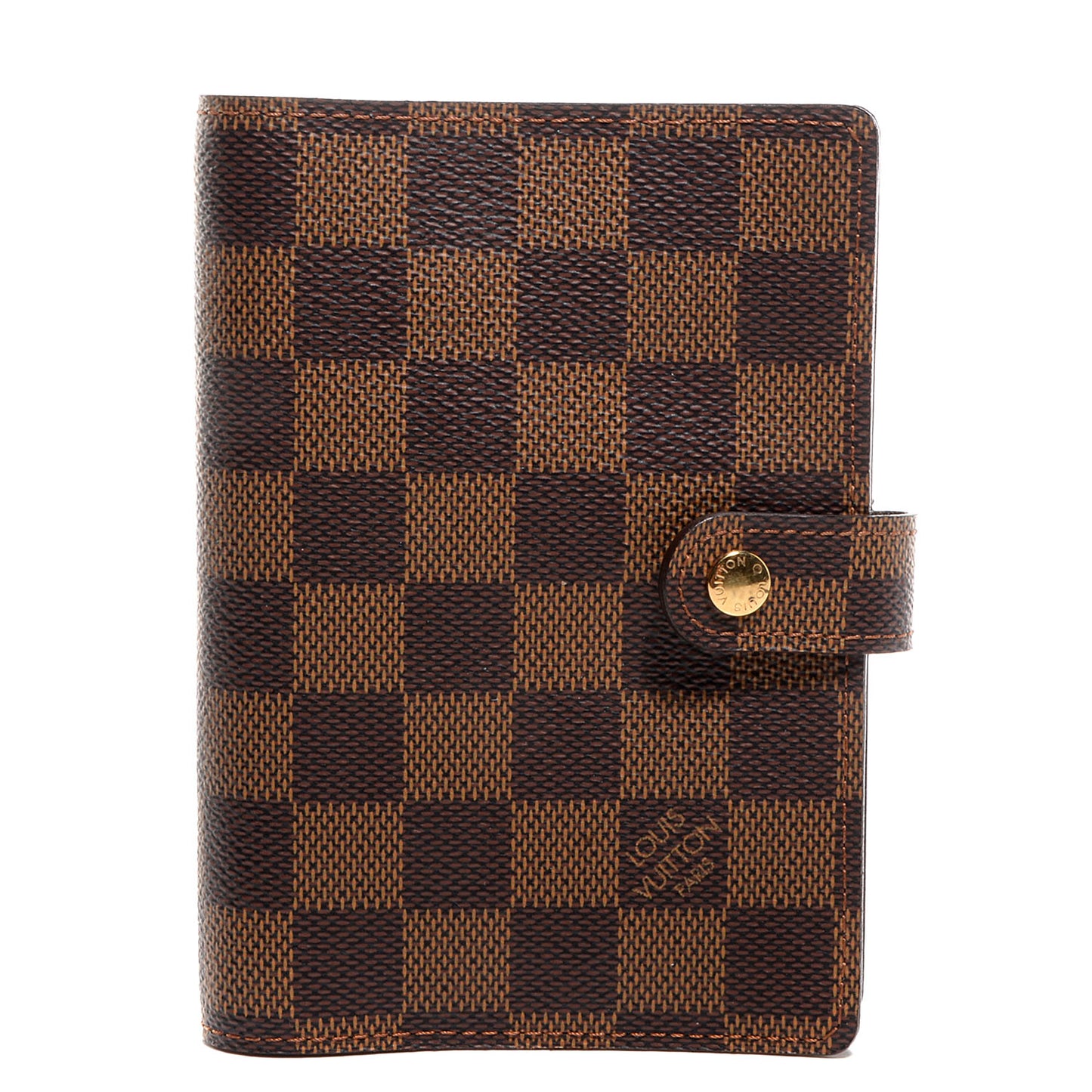 Damier Ebene Small Ring Agenda Cover