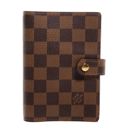Louis Vuitton Damier Ebene Small Ring Agenda Cover 1 of 8