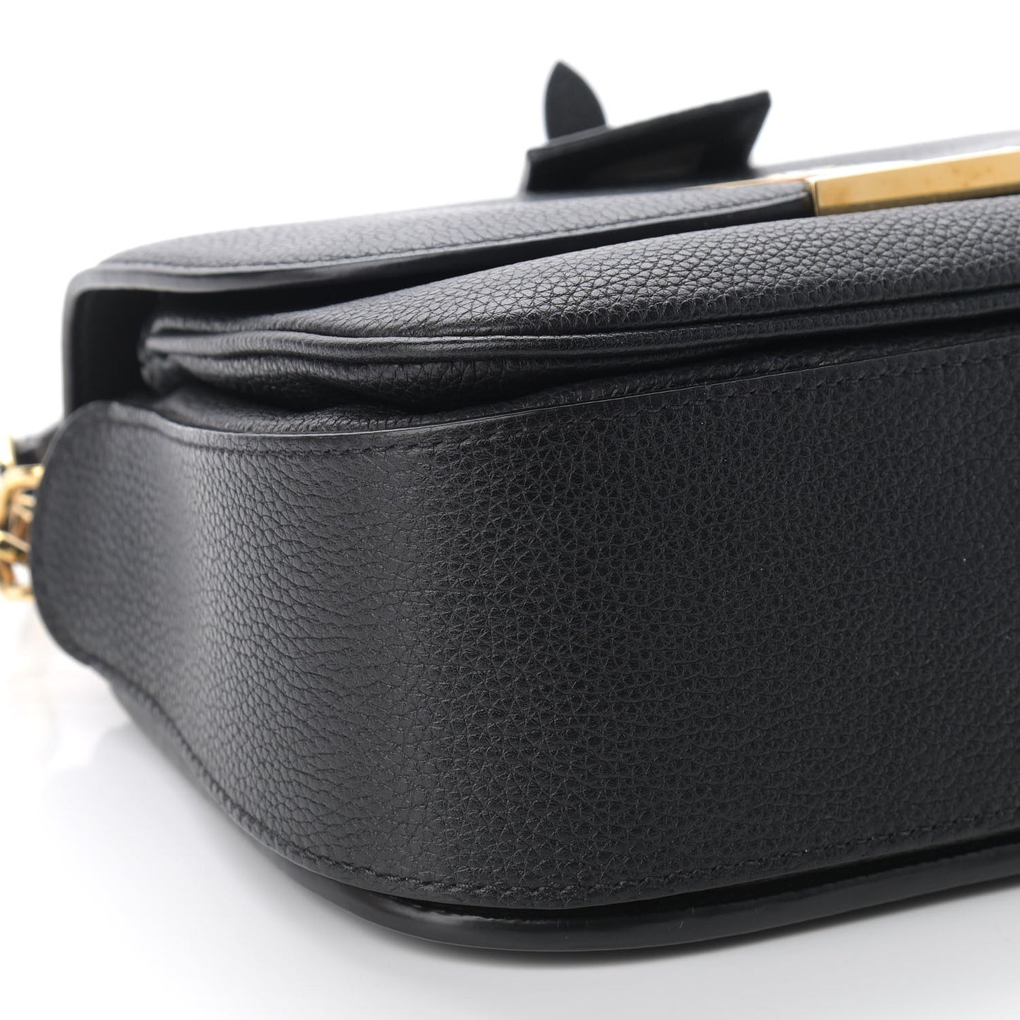 Grained Calfskin Vivienne NM Black