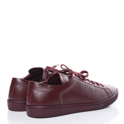 Saint Laurent Calfskin Mens Alpha Sneakers 42.5 Rouge Legion 4 of 10