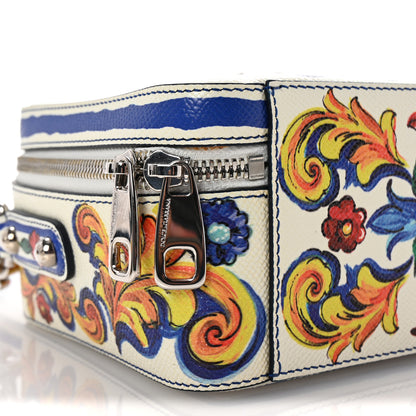 Dolce & Gabbana Dauphine Majolica Printed Box Bag Multicolor 8 of 9