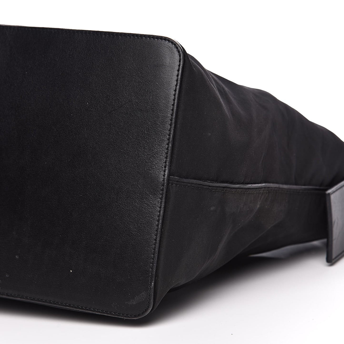 Tessuto Nylon Braided Hobo Black