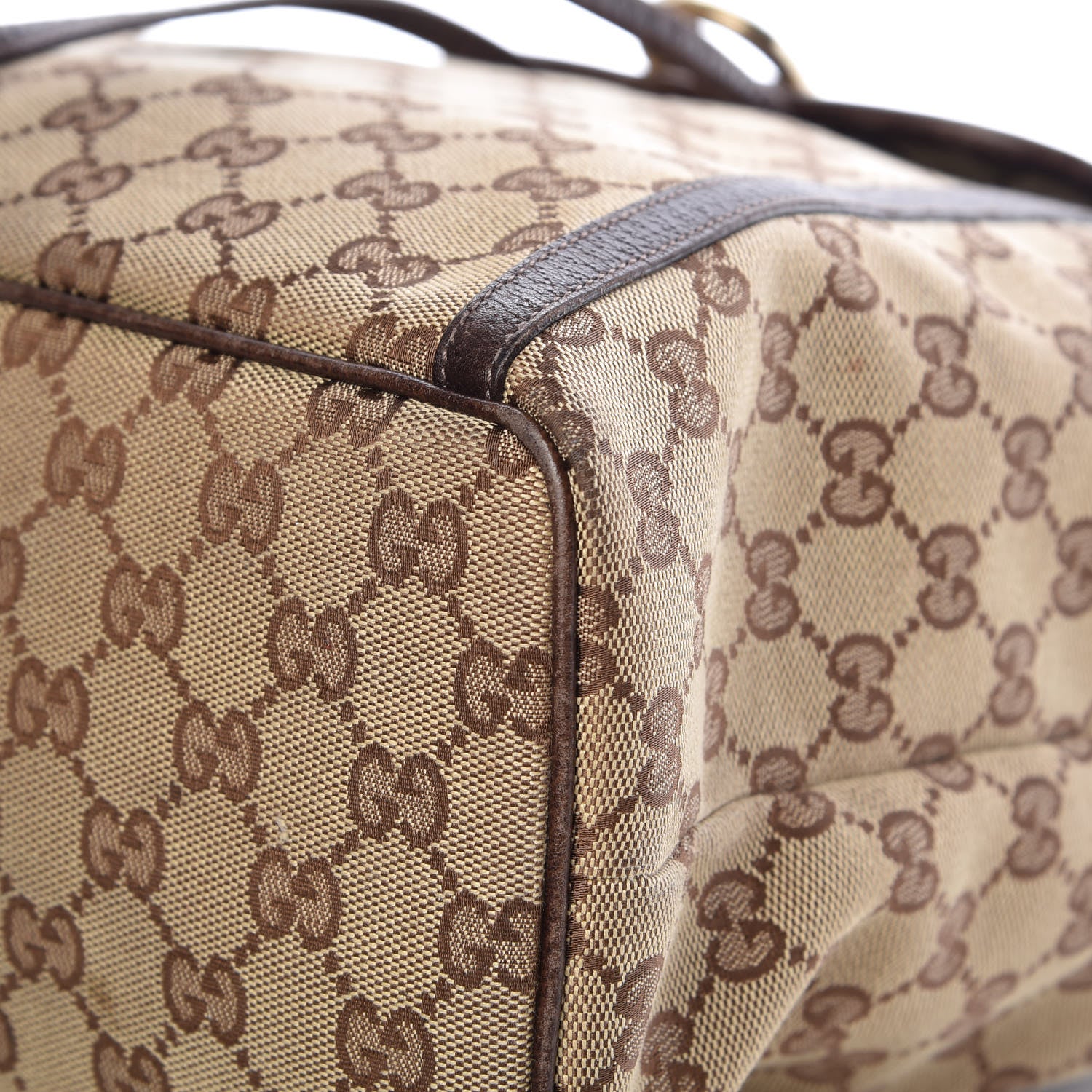 Gucci GG Monogram Flap Backpack Brown 14 of 19