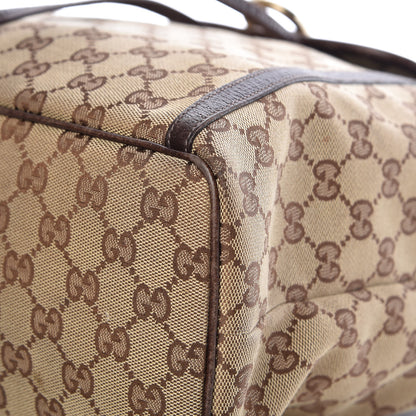 Gucci GG Monogram Flap Backpack Brown 14 of 19