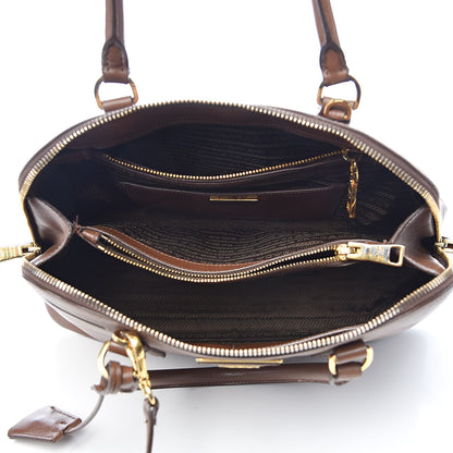 Prada Saffiano Lux Medium Promenade Tote Palissandro 5 of 13